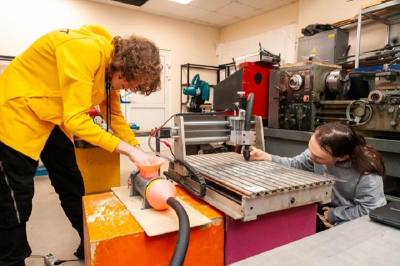 Иркутские студенты создали 3D-принтер, который печатает снегом